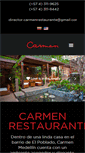 Mobile Screenshot of carmenmedellin.com